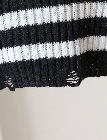 Bluza Shein Kids, alb/negru