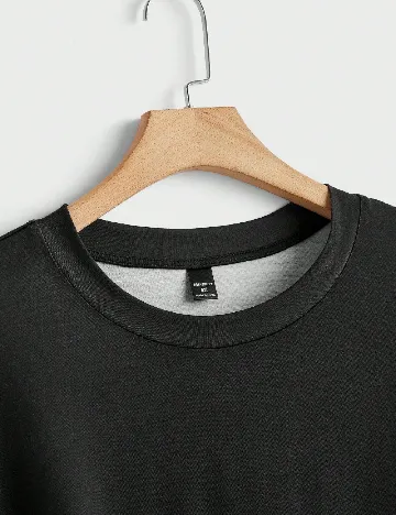 Tricou SHEIN Plus Size Men, negru