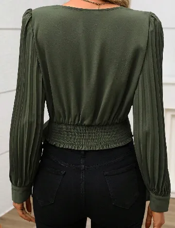 Bluza SHEIN, verde
