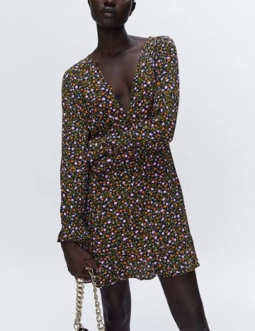 Rochie scurta Zara, floral print