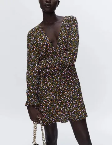 Rochie scurta Zara, floral print