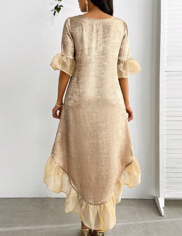 Rochie medie SHEIN, auriu