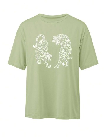 Tricou SHEIN, verde