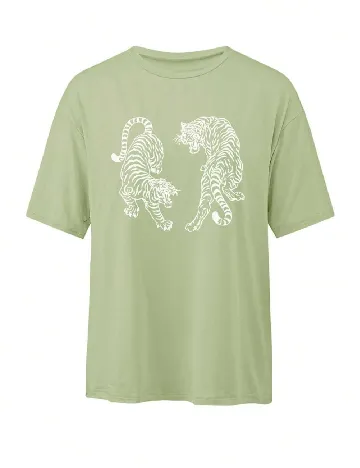 Tricou SHEIN, verde