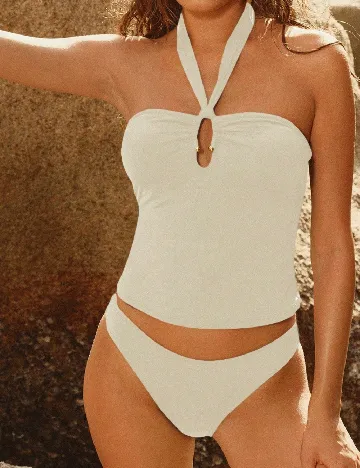 Costum de baie Anewsta, ecru
