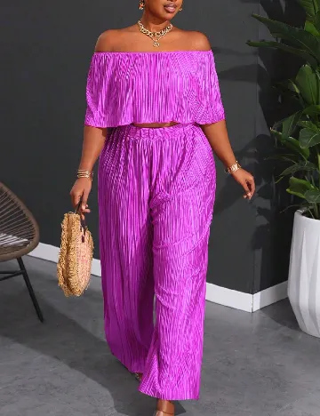 Compleu SHEIN CURVE, roz