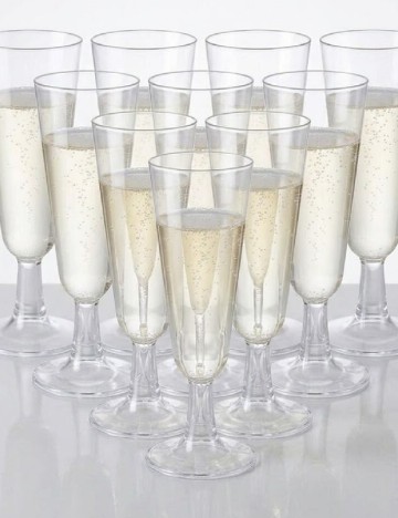 Set pahare 10 bucati SHEIN, transparent