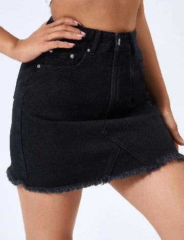 Fusta SHEIN, negru