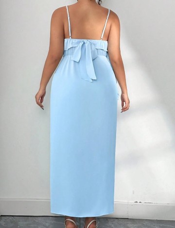 Rochie lunga SHEIN CURVE, albastru