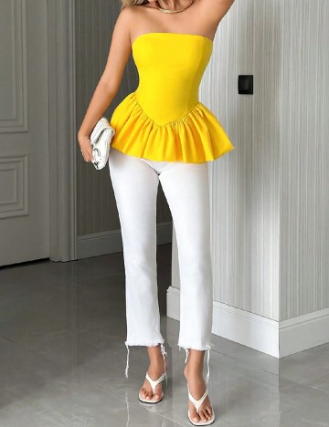 Bluza SHEIN, galben