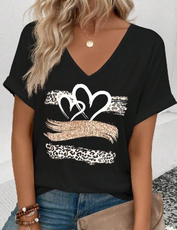 Tricou SHEIN, negru