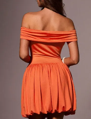Rochie scurta SHEIN, portocaliu