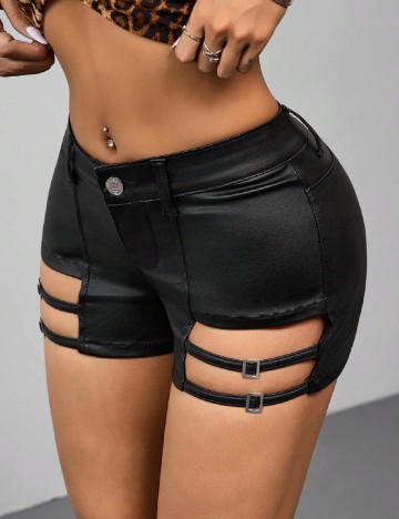 Pantaloni scurti SHEIN, negru