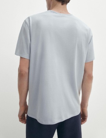 Tricou Massimo Dutti, bleu