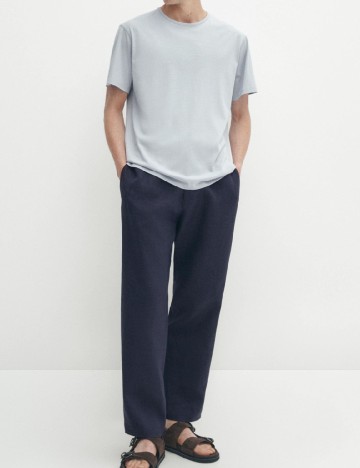 Tricou Massimo Dutti, bleu