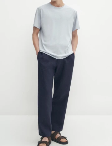 Tricou Massimo Dutti, bleu