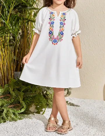 Rochie Shein Kids, alb