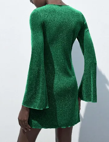 Rochie scurta SHEIN, verde