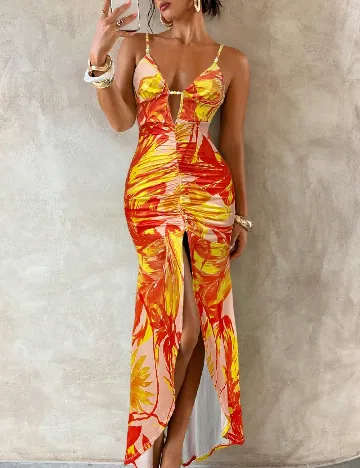 Rochie lunga SHEIN, mix culori