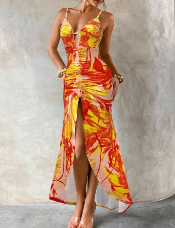 Rochie lunga SHEIN, mix culori