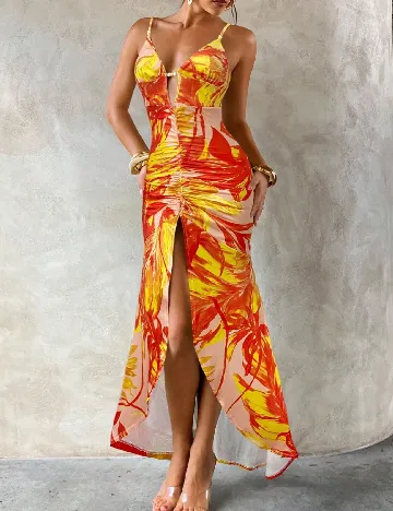 Rochie lunga SHEIN, mix culori