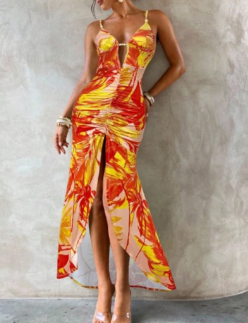 Rochie lunga SHEIN, mix culori