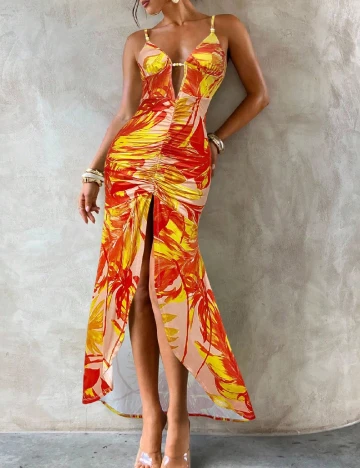 Rochie lunga SHEIN, mix culori