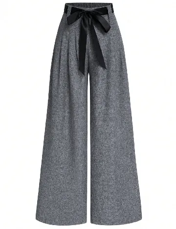 Pantaloni SHEIN CURVE, gri