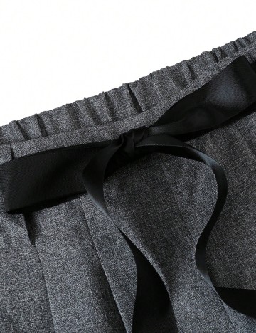 Pantaloni SHEIN CURVE, gri