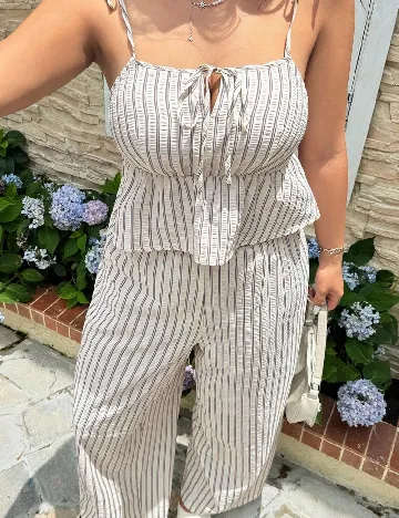 Compleu SHEIN CURVE, ecru