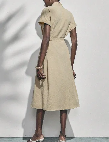 Rochie medie SHEIN, bej