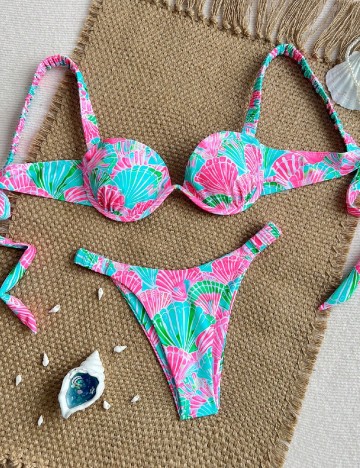 Costum de baie SHEIN, mix culori
