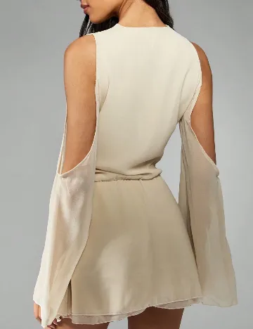 Rochie scurta SHEIN, bej