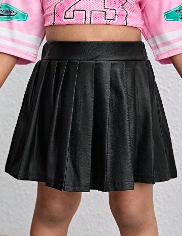 Fusta Shein Kids, negru