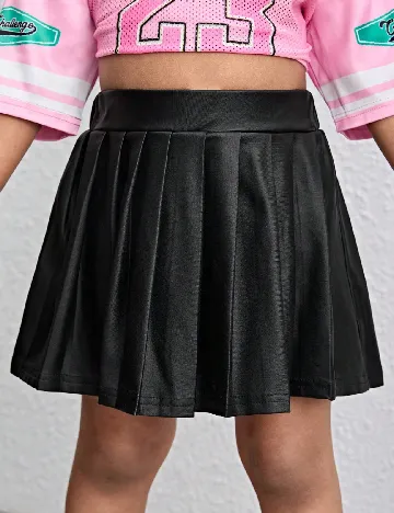 Fusta Shein Kids, negru