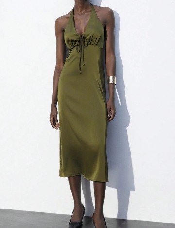 Rochie lunga SHEIN, verde