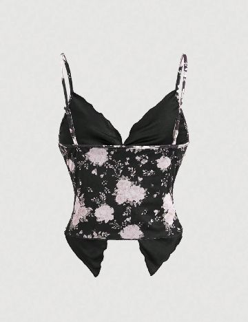 Top SHEIN, negru
