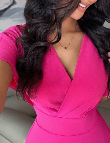 Rochie lunga SHEIN, roz