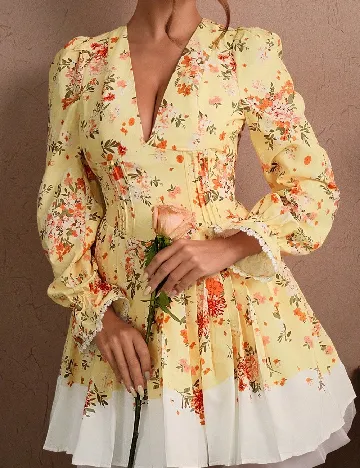 Rochie scurta Savoree, galben