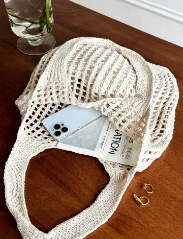 Sacosa SHEIN, bej