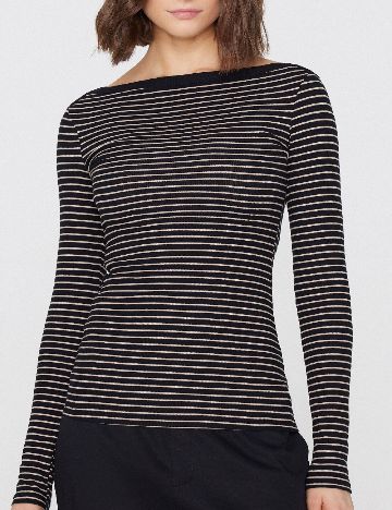 Bluza Tezenis, negru/crem