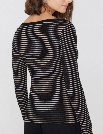 Bluza Tezenis, negru/crem