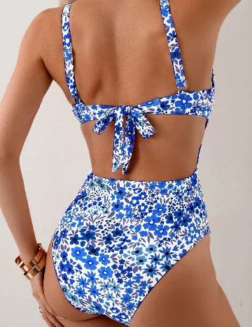 Costum de baie SHEIN, albastru