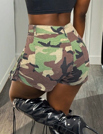 Fusta pantalon SHEIN, army