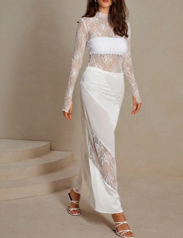 Bluza Anewsta, alb