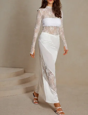 Bluza Anewsta, alb