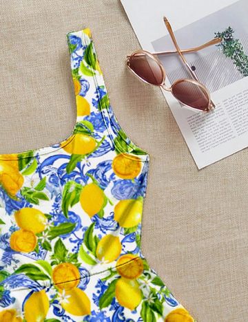 Salopeta SHEIN CURVE, mix culori