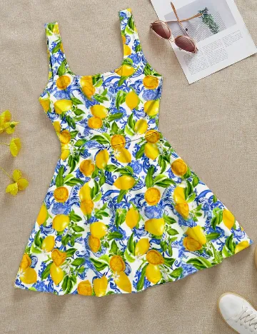 Salopeta SHEIN CURVE, mix culori