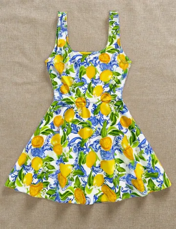 Salopeta SHEIN CURVE, mix culori