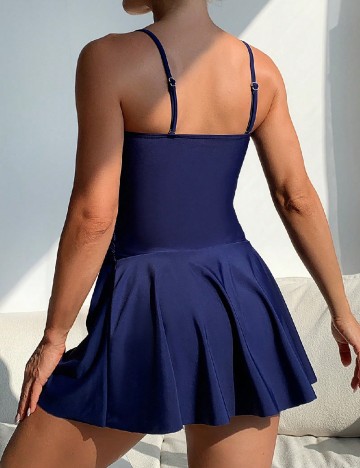 Costum de baie SHEIN, bleumarin